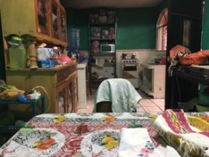 a modest kitchen in Guatemala