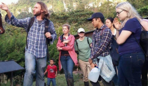 leading an immersion in Central America