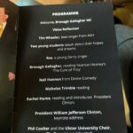 Program notes from the speech and event