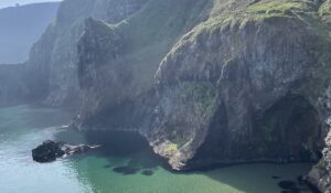 cliffs along the northern ireland coastline