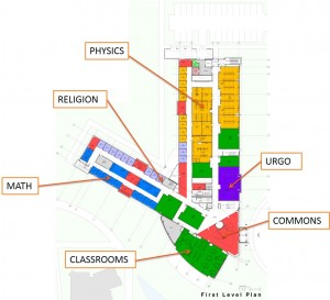 First level floor plan