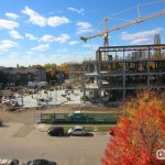 Hagfors Center construction site October 20, 2016