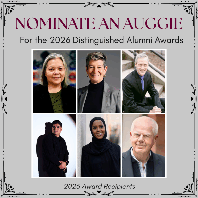 2026 Distinguished Alumni Award Nominations - Homecoming | Augsburg ...
