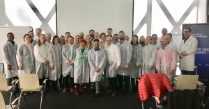 MBA students at Selvita Pharmaceutical in Krakow (Poland) March 2019