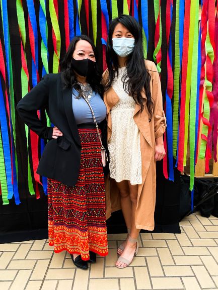 Hli Vang and PASS Intern (2020-2021) Sienna Skye Lee