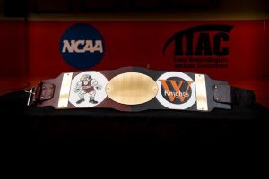 A wrestling belt 