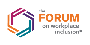 The 'Forum on workplace inclusion' logo 