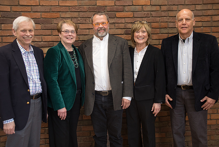 Retiring faculty members