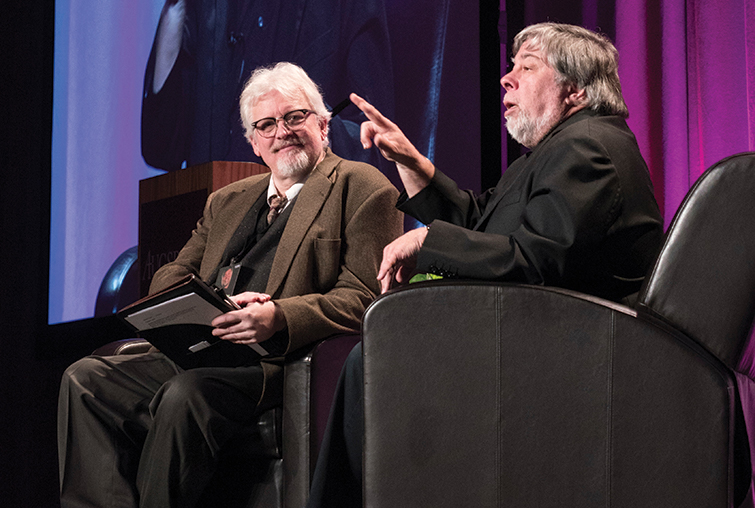 Steve Wozniak and Phil Adamo