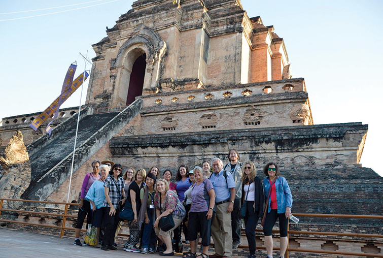 Augsburg tour group in Thailand