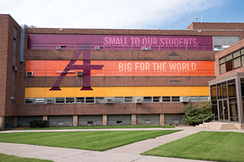 Science Hall After the Painting