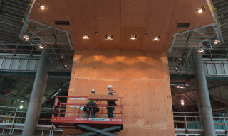 Construction of the Hagfors Center