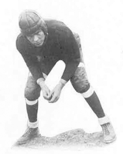 Archive photot of football player from 1930