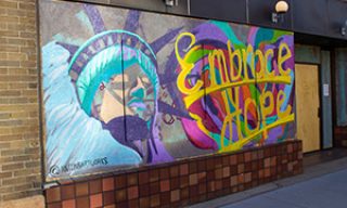 "Embrace Hope" mural