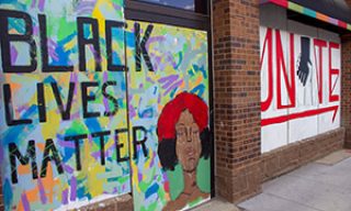 Black Lives Matter mural art 