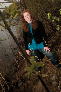 <strong>Kate Edelen</strong> in 2011, during her time as an Augsburg student (Archive photo)