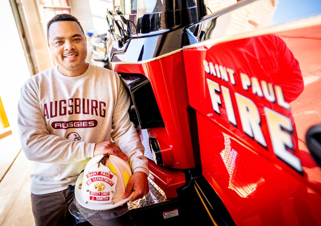 Alumni Spotlight: Deputy Fire Chief Jamie E. Smith Sr. ’04