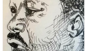 Image of the drawing of MLK
