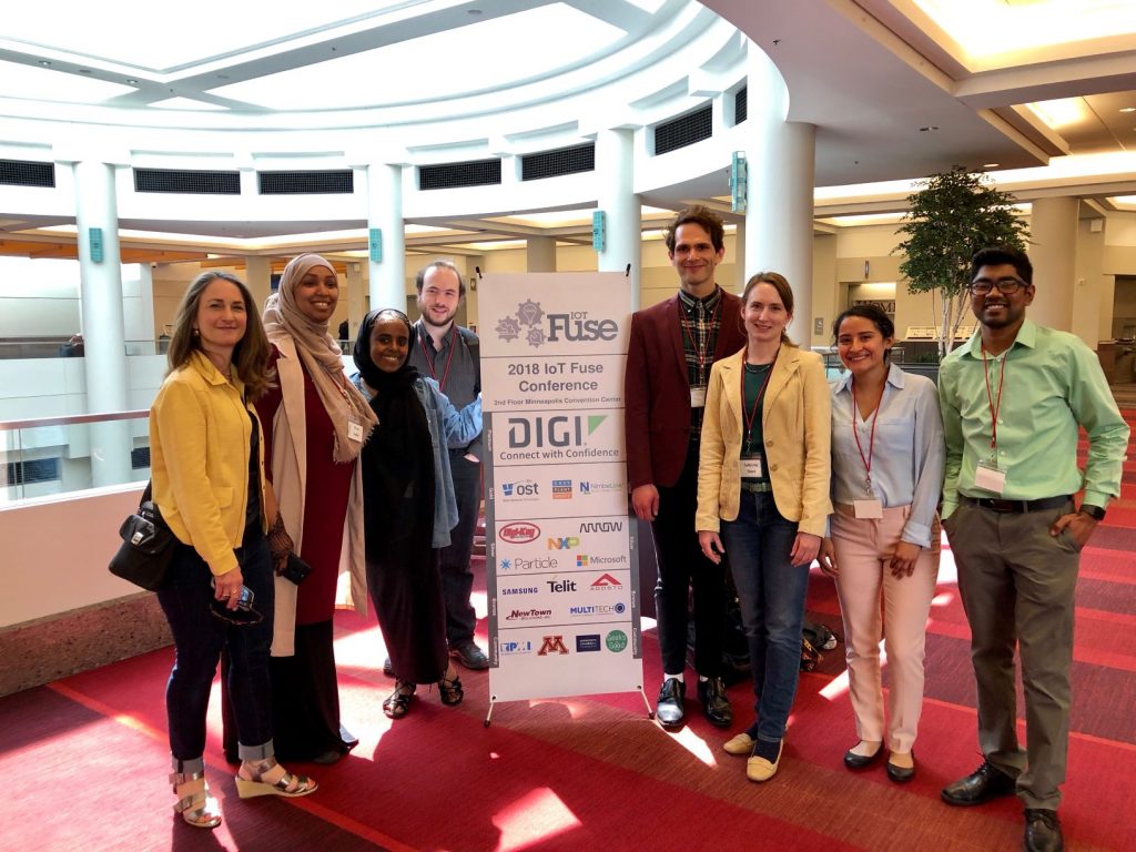 Students and STEM Programs staff attend IoT Fuse 2018.