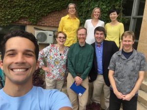 Michael Alves and the Augsburg Chemistry Faculty