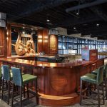 bar seating at Finnegans Brew Co.